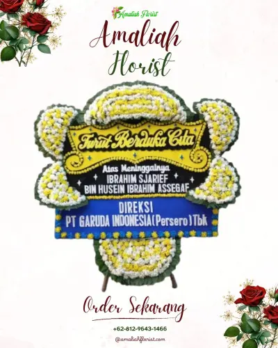 Papan Bunga Duka di Ambokulon