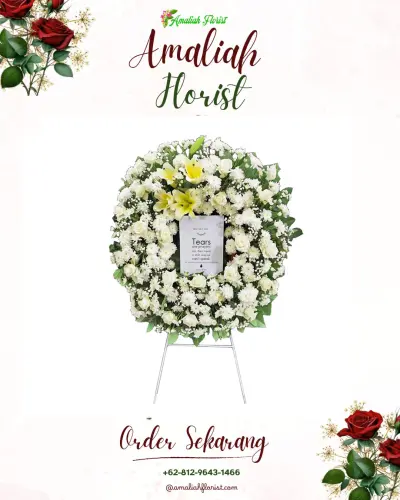 Krans Bunga Duka Cita di Ambokulon